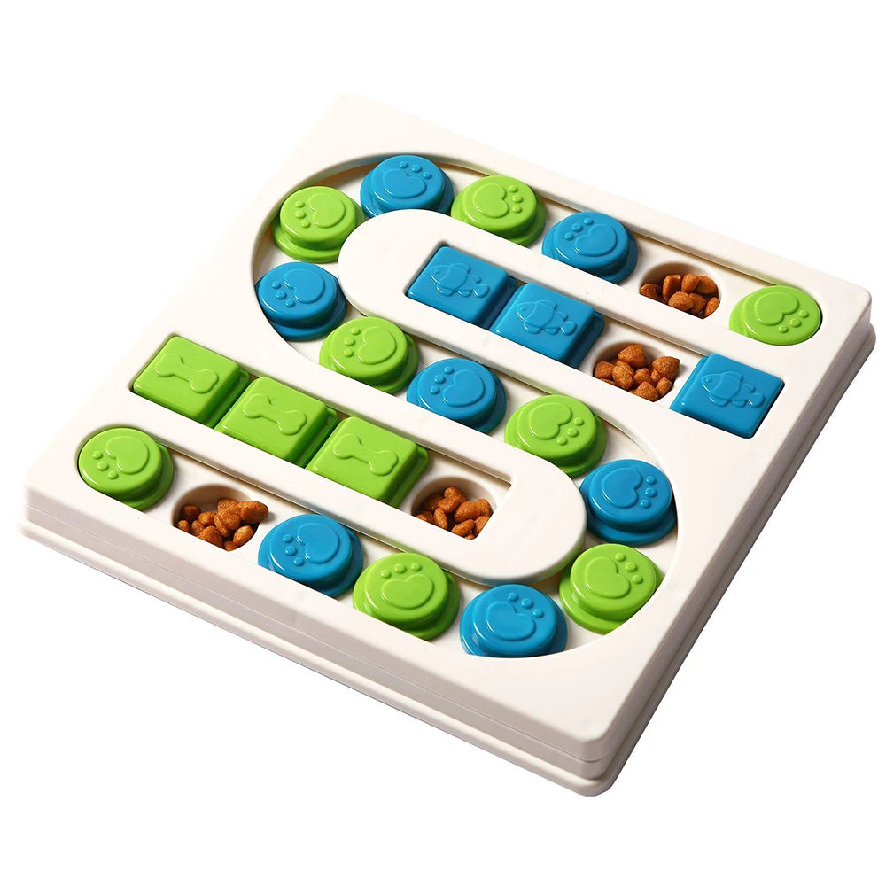 Dog Puzzle Toys Slow Feeder Interactive Puppy Increase IQ Training Game Food Dispenser Slowly Eating NonSlip Bowl Pet Dogs Toy